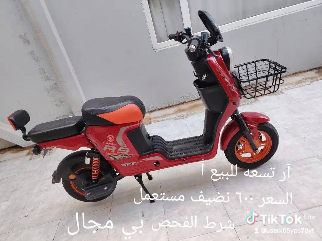 آر تسعه للبيع مستخدم أقل من شهر خمس بطاريات جدد وشرط فحص السعر٦٠٠ فول مواصفات رقم المبايل***********

نص مكتوب في الصور:
- TikTok Lite
- @userk05yps70yt
- آر تسعه للبيع السعر ٦٠٠ نضيف مستعمل شرط الفحص بي مجال Tik Tok Lite @userk05yps70yt