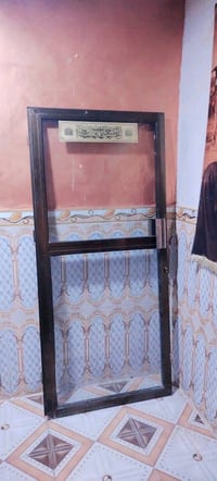 المنيوم • باب محل • باب حديد