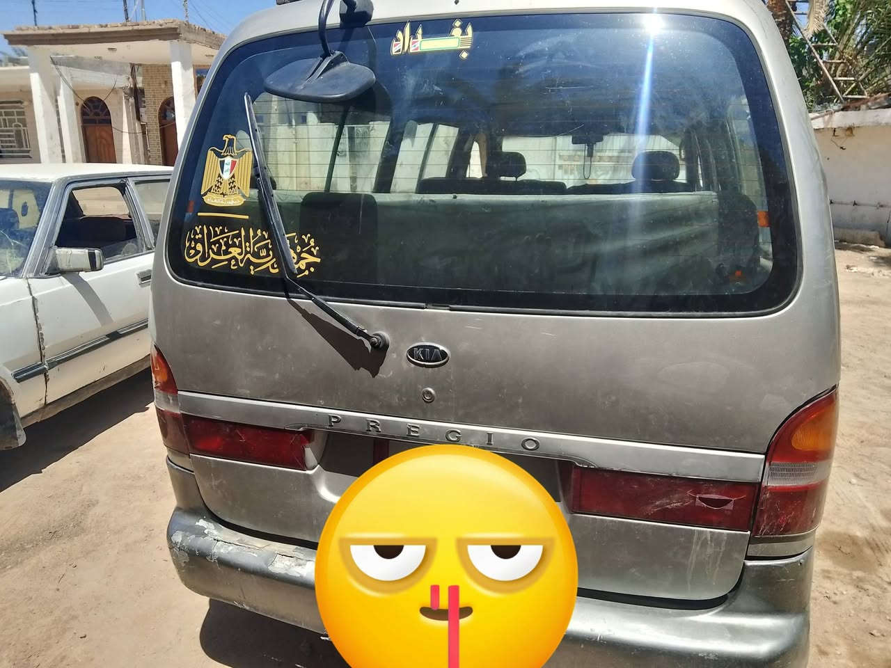 السلام عليكم كيه بريجو موديل 97 مصفره هيئه وغرامات  سدر جديد محرك بي صوت رقم بغداد السعره35 وبي مجال مكان السياره عوفي ***********
