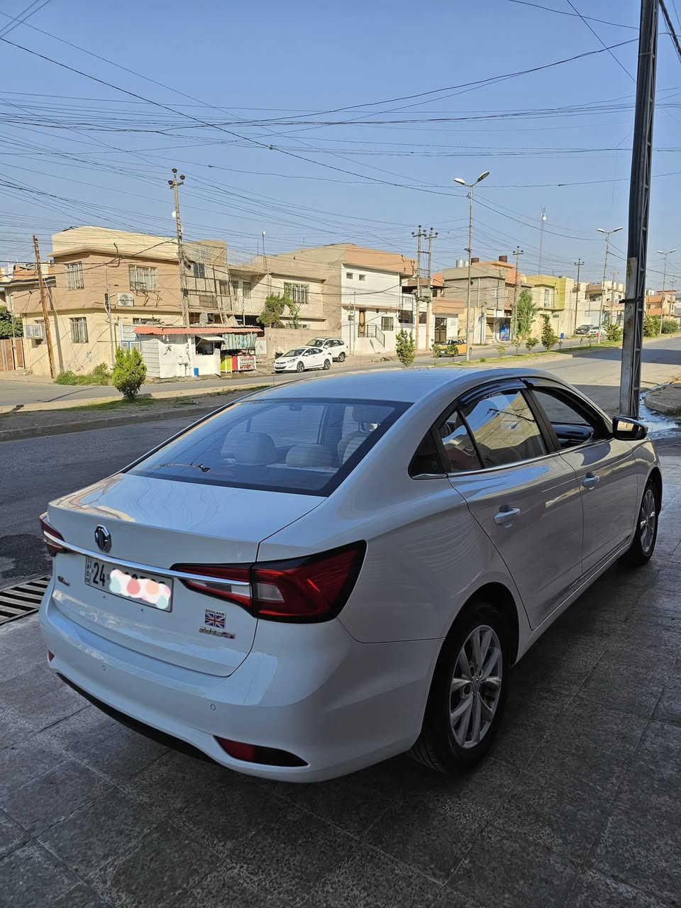MG 5
2023 
رقم دهوك..مكانها بالموصل..
مكفوله… 
ماشيه 31000 كم..
فئة كومفورت..نص فل..
السعر..(107ورقه)..
***********/ واتساب..اتصال
