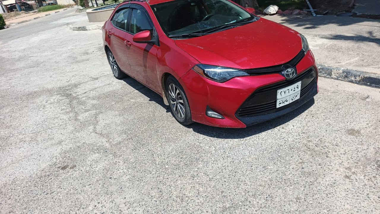 كورلا 2017 امريكي
بيها جاملغ خلفي وباب خلفي جهة السايق صبغ وجاملغ امامي جهة، السايق مبدل تجاري 
بيها 3 مكانات بارد بسيط
رقم وسنويه ساقطه
ماشيه 200 الف 
السياره جاهزه 
مكان السياره موصل
سعرها 116 وبي مجال بسيط 
التواصل واتس اب 
***********
