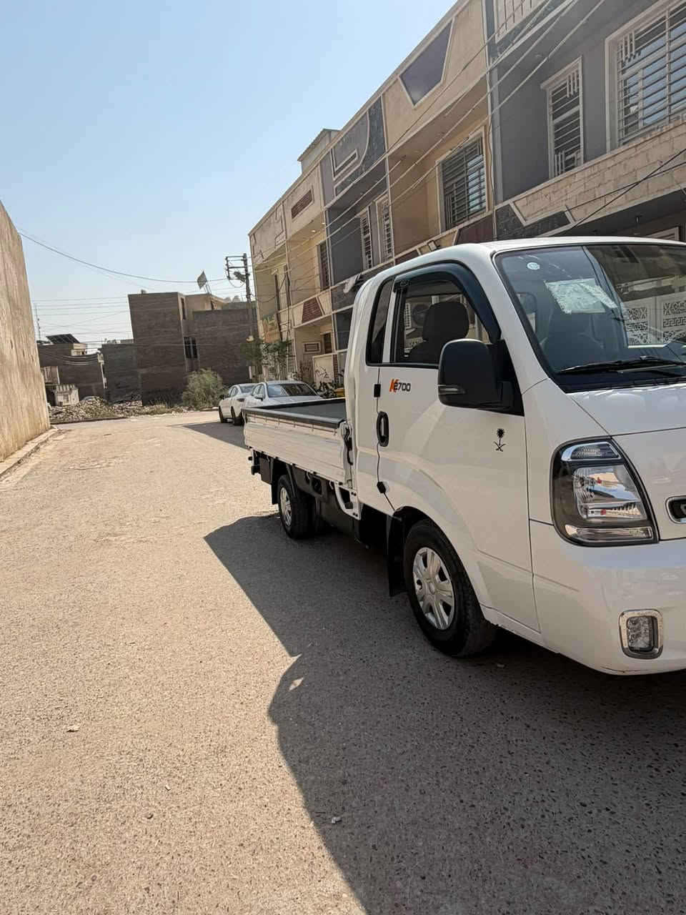 السلام عليكم ورحمه الله

للبيع كيا حمل  مكينه 2700
موديل 2025 ماشيه 1800km السياره  بسمي تحويل ثاني يوم السياره استخدام شخصي مكفوله عده بارد اقل الشبر اباب السايق سبيره مانازل السياره جديده ماشايله صندوك بعده عله وضع الشركه 
السعر 164 وبيها مجال 
العنوان بغداد الدوره 

للاستفسااراكثر اتصال ***********
