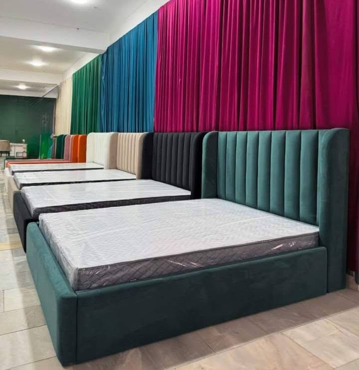 ✅ بسعر الجملة ✅
🥇سرير صاج شغل عراقي درجة اولى🥇
تغليف قماش💯

🛏متوفر سرير نفر واحد
القياسات:(الطول / 2 متر ، العرض / متر)

🛌متوفر سرير نفر ونص
القياسات: ( الطول / مترين ، 
العرض / متر و20)

🛌🛌متوفر سرير نفرين 
القياسات : ( الطول/ مترين ) 
العرض ( متر و 80)

موجودة الالوان كافة
الاستفسار ((***********))
