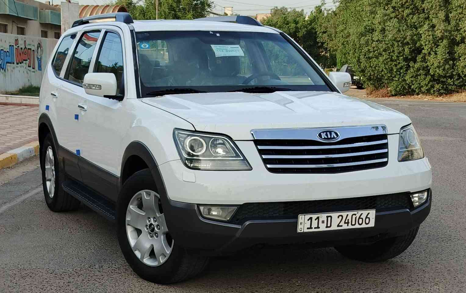 كيا مهافي موديل 2013 خليجي رقم بغداد بسمي
بصمه عدد ٣ 
فتحمه سقف 
٦سلندر 3800 ماء مفتوح 
٧راكب جلد كشنات كهرباء 
فورويل 4x4 نارة وتو بل بيبان ذاكرة كشن خزن ميموري كشن حار بارد 
٣قطع تبريد  
زراك اليت باب خلفي شفط 
كامرة حساس خلفي  
صندوق شفط 
سيارة مكفولة من صبغ وضربة وتبديل 
 
مكان سيارة بغداد 
رقم ***********
