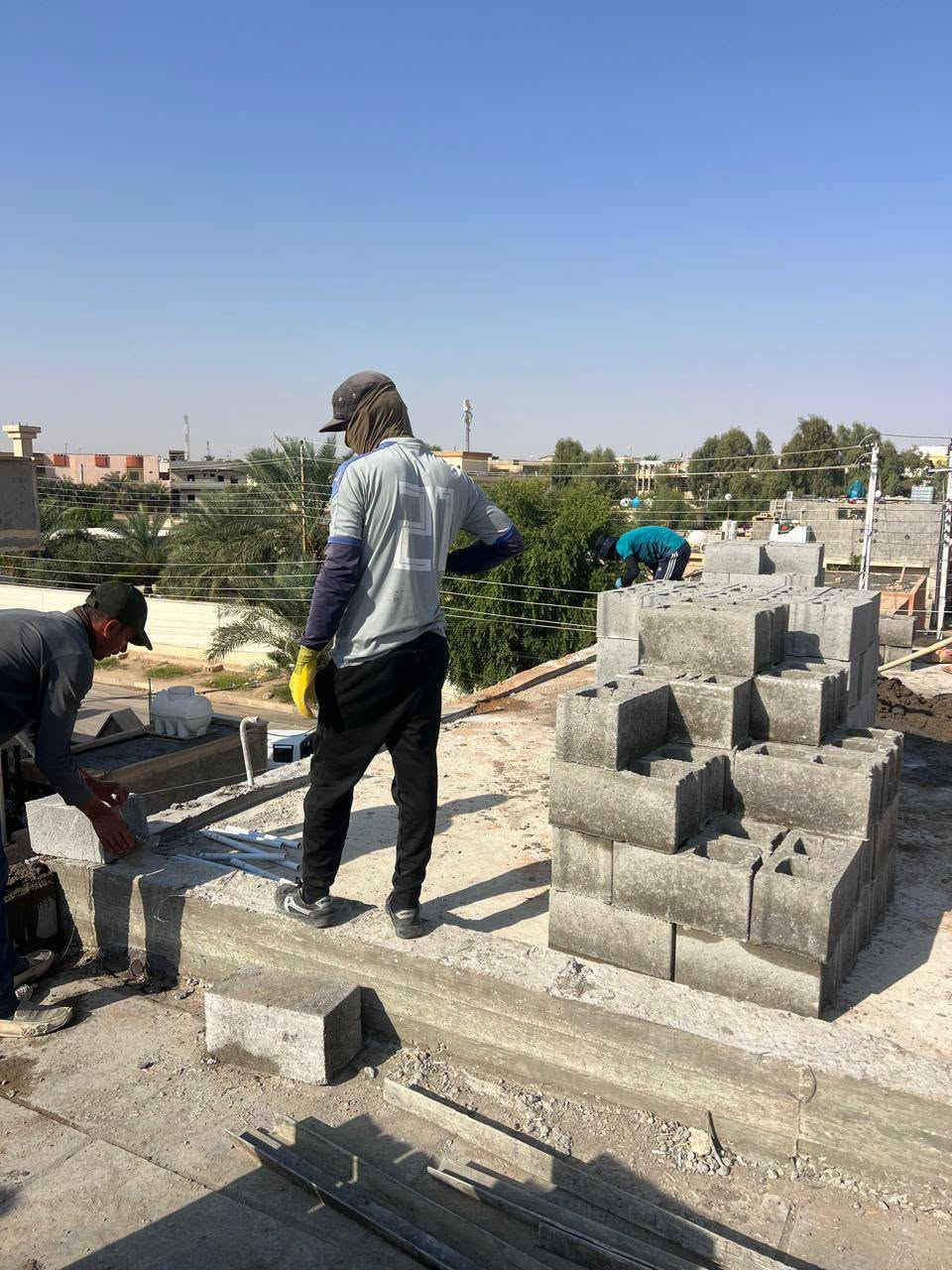 مكتب البطاح • أعمال إنشائية • موقع الجمعية الثانية