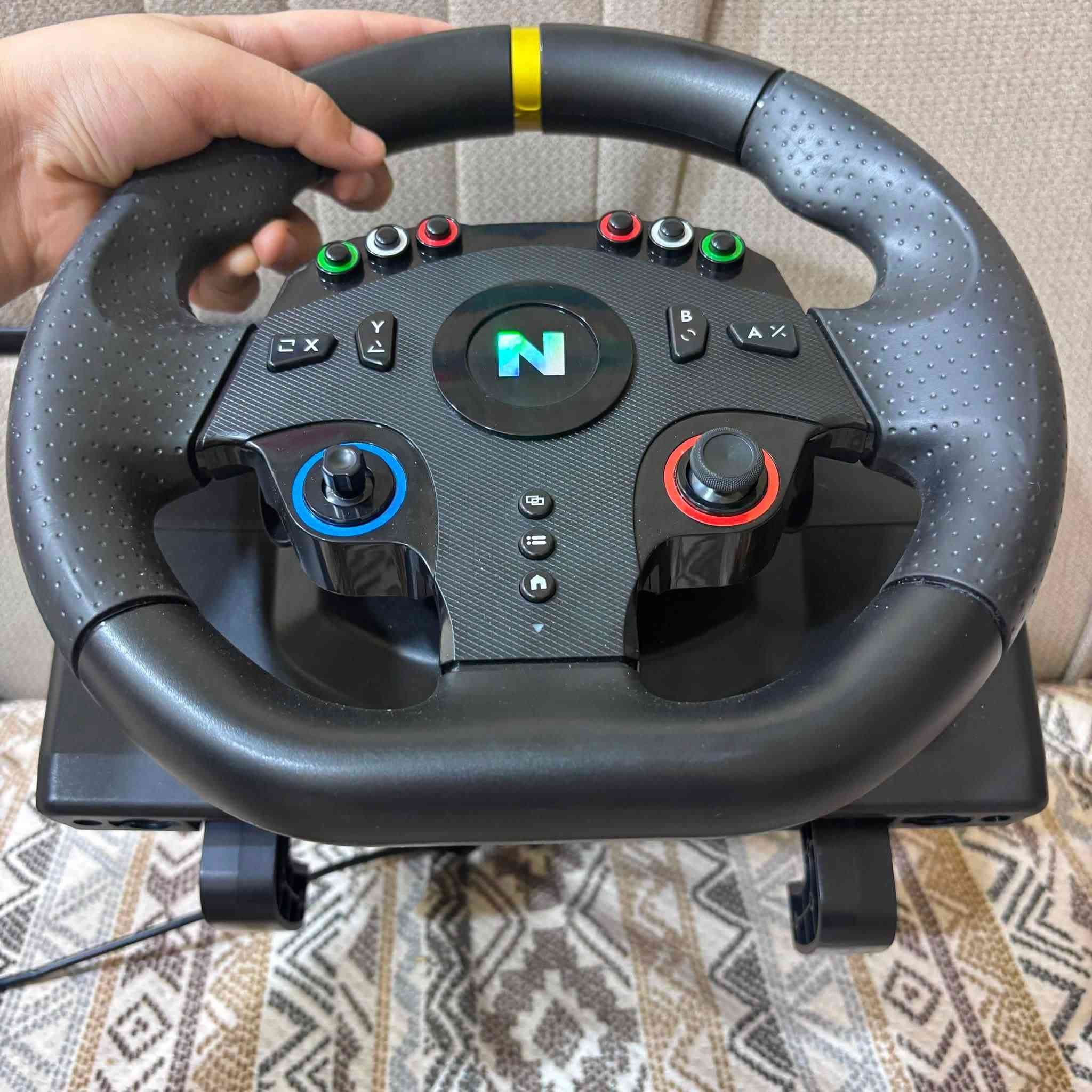سلام عليكم
دركسون بلي فور جديد 🆕 

ويه دركسون لعبه سيارات Gran Turismo sport

جوستك بلي فور اصلي جان ويه جوستك ضمان بس وقت ضمان خلص 

يرهم على بلي فايف 

سعره معه جميع غراض 90وبي مجال 

رقم تواصل ***********
