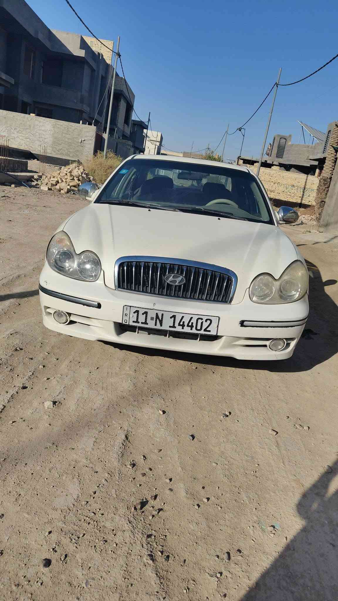 سوناتا 2005 ( وفود ) رقم بغداد بأسمي، محرك 2700 ، 6 سلندر، تبريد شغال وارد امريكي 
السيارة بيها تنقيص دهن يعني تنقص لتر بكل تبديلة ( يعني كل 3000 كيلو ) السعر 65 ورقة 
العنوان: بابل/ الهاشمية 
للتواصل الاتصال ***********

