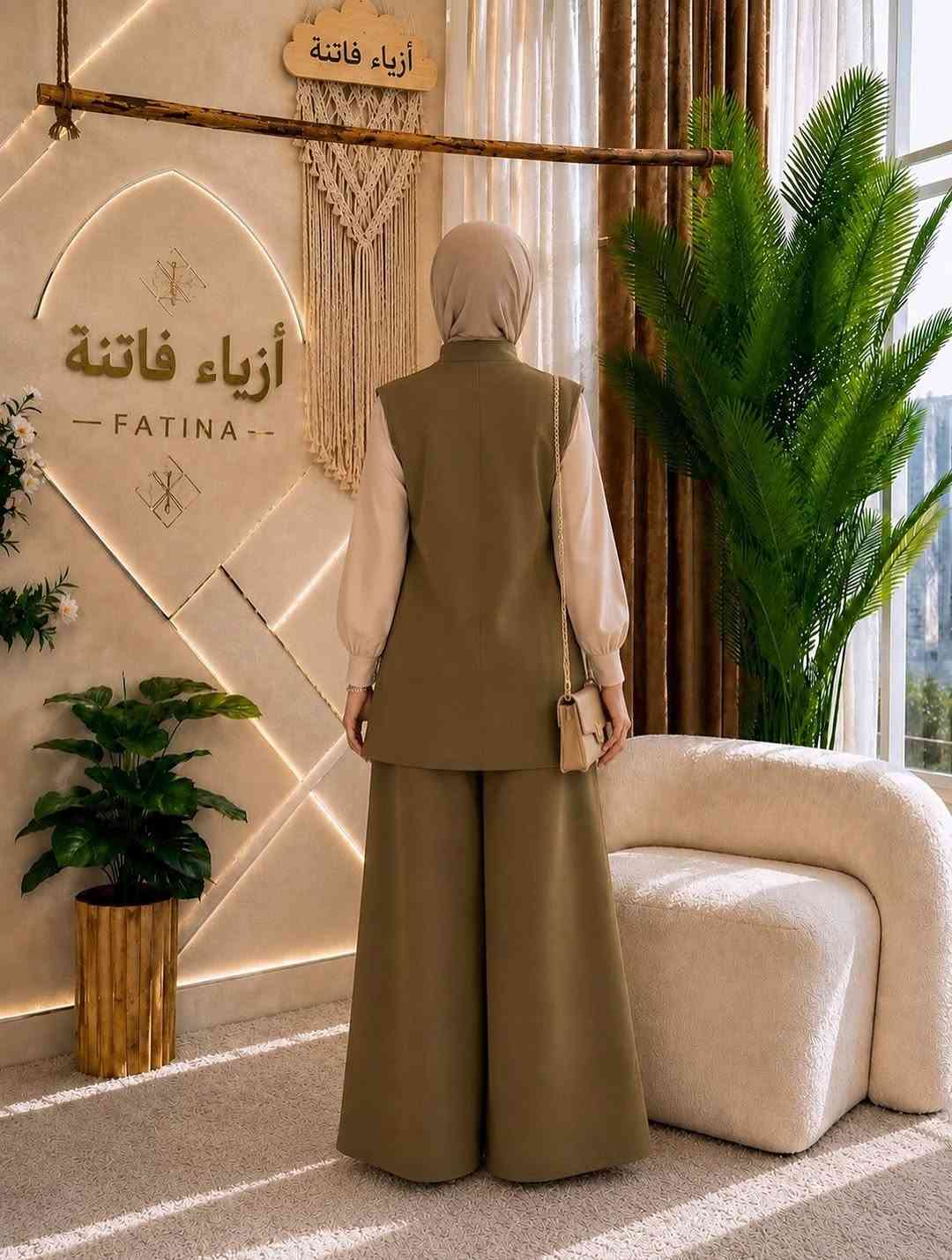 ازياء فاتنة 
اختيار الفاتنات 
مكمل الحجاب من ماركة فاتنة 
قطعتين رح تعيد ترتيب ڪُـل ملابسنا 
الكيلوت الكوري اللطيف مع الڪـت الهاينك 
• طول الكيلوت 105 سم 
• ⁠والهاينك هدية 🎁 مع الكيلوت المهم اثنينهم نفس اللون 
• طول الهاينك 85 سم 
• االــخـــــــاامــة معتمة صيفية محتشمة 

الالوان (: 
الابيض 
الماروني
الخاكي 
البني 
الرصاصي
النيلي 
الاسود 
يعني 7 الوان اساسية 
___________________________ 
🖊️ االــخـــــــاامــة (: 
كريب الروزالين ) :- هو احد انواع الاقمشة الممتازة الي ماسكة نفسها وماتلزك ؏ــلى الجسم ولا يخيل وميحتاج الى كوي بس شي بسيط

___________________________ 
القياسات عادية وخاصة 

القياس العادي ):- 
🌱قياس 1/2:- 
تلبس وزن من 70 الى 85 كــــيـلـو ⚖️ 
يعني يلبس قياس. 42 .  44 .  46 . 

القياس الخاص ):- 
🌱قياس 3/4:- 
تلبس وزن من 90 الى 120 كــــيـلـو ⚖️ 
يعني يلبس قياس. 48.  50.  52.  54 
___________________________ 
سـ✿ـــعـــر  الكيلوت بـــ 50 الفــــﮯ 
________________________________ 
مع الهاينك  هدية 🎁 

للحجز والاستفسار المراسلة ؏ــلى الواتساب :- *********** 
او ؏ الرقم الثاني *********** 
او ؏ فــــاتــنــة 2 ← fashion_fatina2
#ازياء_فاتنة
