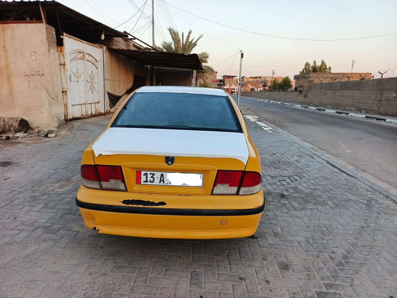 السلام عليكم سمند موديل ٢٠١١بسمي سياره مصفر هئه وغرمات رقم انكليزي بسمي تحويل ثاني يوم سيارة مكفوله لا ضربه ولاصبغ ابلاديه ماعده بنيد امبدل منضومه غاز بيه السعر ٣٢وبيه مجال عنوان البصره وهاذ رقمي ‏‪***********‬‏بي وتساب البصرة, العراق
