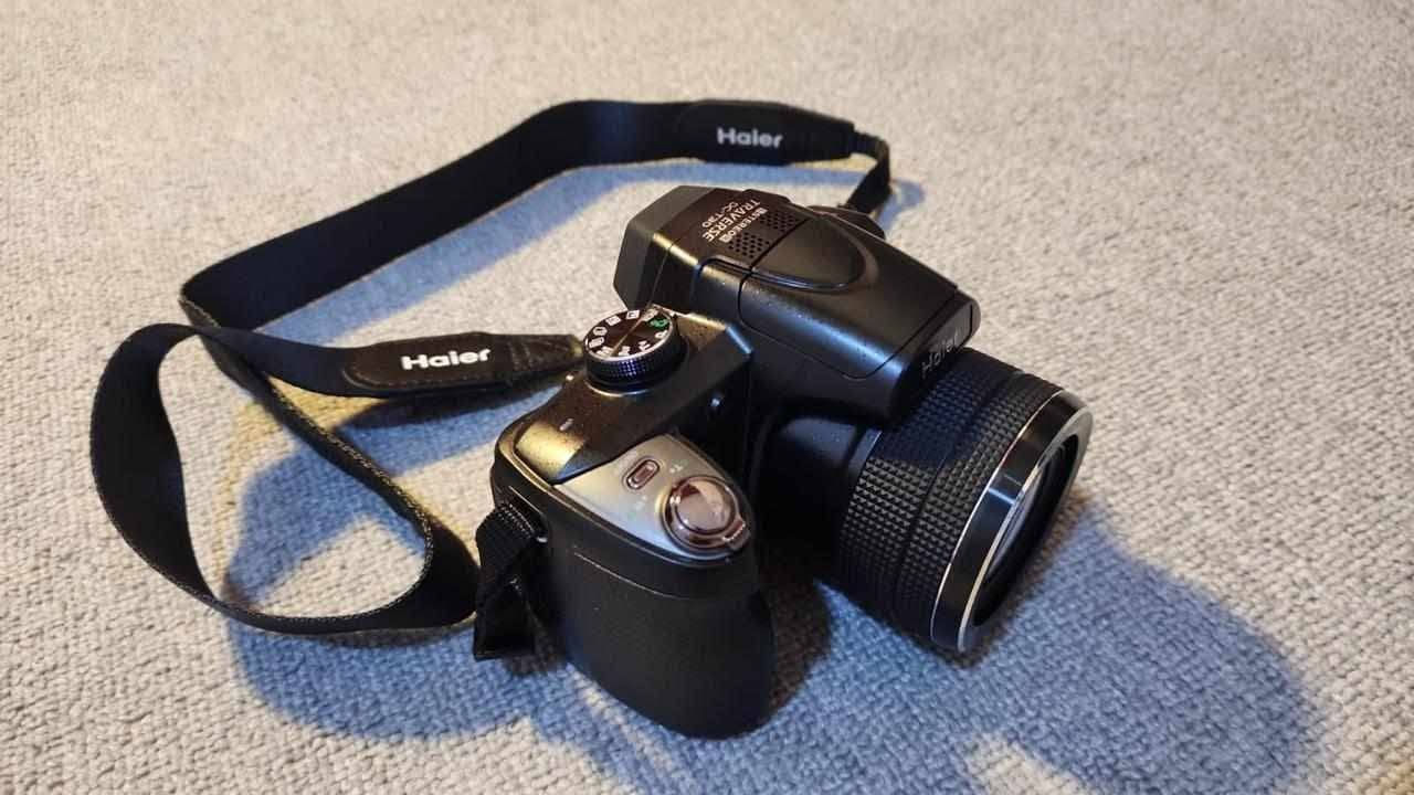 كامرة haier DC-T30 للبيع مع جميع ملحقاتهة 
مواصفتها ادناه السعر 110 للتواصل الاتصال على ***********

نص مكتوب في الصور:
- المواصفات سعة البطارية 2000 ملي أمبير نوع البطارية بطارية ليون قابلة للشحن الفلاش الداخلي يوجد اللون أسود دقة البكسل الفعالة 12 ميجابكسل العدسة/البؤري 4.1-123 ملم حجم حساس الصورة 1/3.2 بوصة تقريب بصري 30x دقة الفيديو FHD 1920x1080 (60fps) / 1080p30 دقة الالتقاط 1920x1080 لاحظت معلومة خاطئة؟ أبلغني عند توفر المنتج