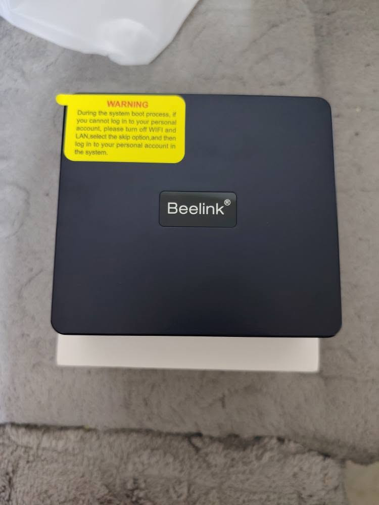 Beelink Mini S
المعالج: Intel Celeron N5095
الرام: 8GB DDR4
التخزين: 128GB
Windows 11 Pro
Wi-Fi 5 + LAN Gigabit
السعر: 95 ألف دينار
المكان: بغداد
يوجد توصيل لجميع المحافظات 🚚
للتواصل خاص أو واتساب: *********** بغداد, العراق

نص مكتوب في الصور:
- Settings
- PC
- Local Account
- ind a setting
- System
- Bluetooth & devices
- Network & internet
- Personalization
- Apps
- Accounts
- Time & language
- Gaming
- Accessibility
- Privacy & security
- Windows Update
- System > About
- DESKTOP-HIB34NU
- MINIS
- Rename this PC
- Device specifications
- Copy
- Device name
- Processor
- Intel(R) Celeron(R) N5095 @ 2.00GHz 2.00 GHz
- Installed RAM
- 8.00 GB (7.78 GB usable)
- Device ID
- 4E489F83-EECD-4577-88EA-7C58A5E30978
- Product ID
- 00331-20315-79665-AA073
- System type
- 64-bit operating system, x64-based processor
- Pen and touch
- No pen or touch input is available for this display
- Related links
- Domain or workgroup
- System protection
- Advanced system settings
- Windows specifications
- Edition
- Version
- 21H2
- Installed on
- 9/22/2026
- OS build
- 22000.282
- Experience
- Windows Feature Experience Pack 1000.22000.282.0
- Microsoft Services Agreement
- Microsoft Software License Terms
- Related settings
- Product key and activation
- Change product key or upgrade your edition of Windows
- Remote desktop