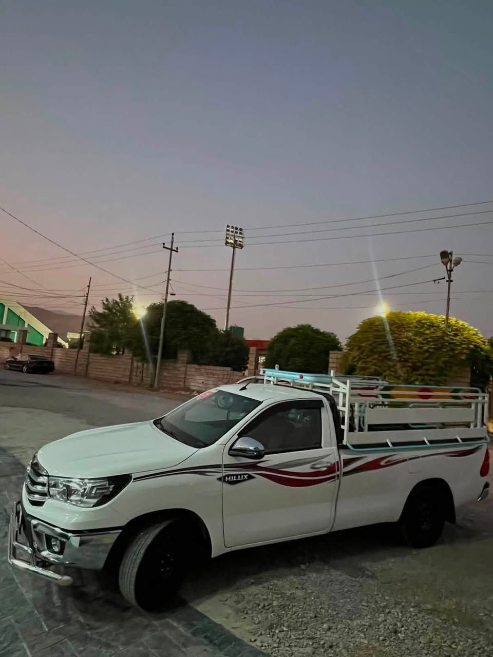 🚘 توێتا هایلۆکس 2020 تاک 🔥
✨ سەنەوی تازەیە
✨ تایەی شەریکەی لە ژێرە
✨ تەنها 60 هەزار کیلۆمەتر ڕۆشتوە
✨ تەنها یەک بستێک تەعدیلی هەیە
✨ زۆر تازە و لۆکە 😍
✨ هەموو شتێکی بەشەرتە

📞 ***********
