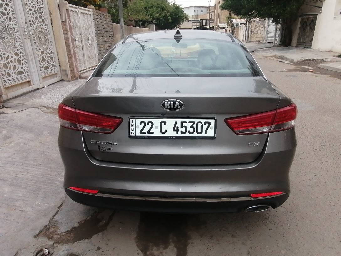 كيا اوبتما 2016 مواصفات EX فول عده الفتحه والادار رقم اربيل بسمي حادثه جاملغ وبنيد بدون داخل ايرباك دركه فقط السعر 115للاستفسار *********** عنوان بغداد البياع الشرطة الرابعه بغداد, العراق
