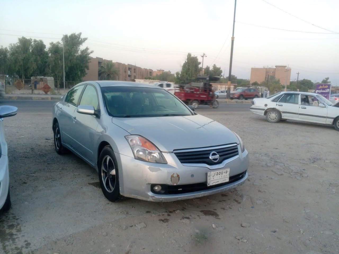 نيسان التما 2008  بيع او مراوس كير محرك مكفولات صدر امامي وخلفي جديد نقصها بس فريز مال تبريد چاملغ خلفي والبنيد مصبوغات اثر جراد السعر 62 وبيها مجال للأستفسار الأتصال بالرقم ***********
