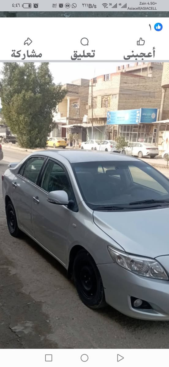 ٢٠٠٨ جاهزه كل نقص مابيه بيه حزام صبغ بدون تغير ولاقطعه كله بلاد مكينة ١٨٠٠ تبريد حداده تخم تاير سعر ٨٥ لاستفسار ***********

