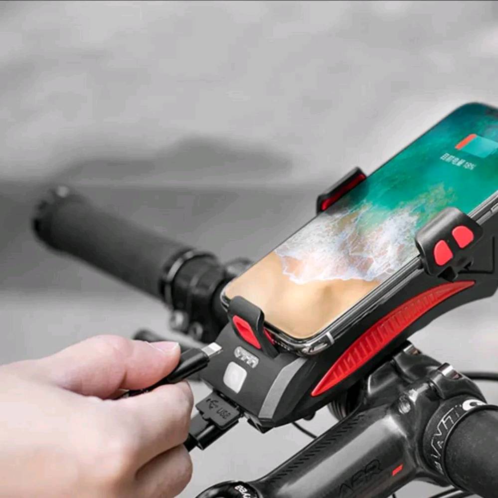 🚴‍♂️🔊 مصباح دراجة قوي مع بوق 130 ديسيبل وحامل هاتف قابل للتعديل 📱
بطارية 5–10 ساعات وأنماط إضاءة متعددة ✨
تصميم مدمج وعملي لركوب آمن وممتع! 💪
... مصباح بوق دراجة مع حامل هاتف محمول – موديل 319B

مصباح قوي مزود بـ 3xT6 لإضاءة واضحة وآمنة أثناء القيادة ليلاً

يأتي مع حامل تثبيت قابل للتعديل بزاوية 30 درجة لتوفير راحة أكبر

يدعم الهواتف المحمولة بمقاس 4 حتى 6.3 بوصة

مكبر صوت بوق بقدرة 130 ديسيبل مع مفتاح تحكم سلكي لسهولة الاستخدام

سعة بطارية ليثيوم 2400/4800 مللي أمبير تمنح وقت تشغيل يصل إلى 5 – 10 ساعات

مدة الشحن 2.5 – 5 ساعات مع تيار خرج 0.8 أمبير

أنماط إضاءة متعددة: ضوء قوي – ضوء ضعيف – فلاش

مصنوع من بلاستيك هندسي ABS مع هلام السيليكا PS لجودة ومتانة عالية

حجم المنتج 11.5 × 5.5 × 5 سم – تصميم مدمج وعملي‏
‏.. .... 
‏السعر13 الف فقط 🤯 توصيل بغداد 3الاف والمحافظات 5 الاف 
‏للطلب والاستفسار الاتصال على واتساب ***********
‏