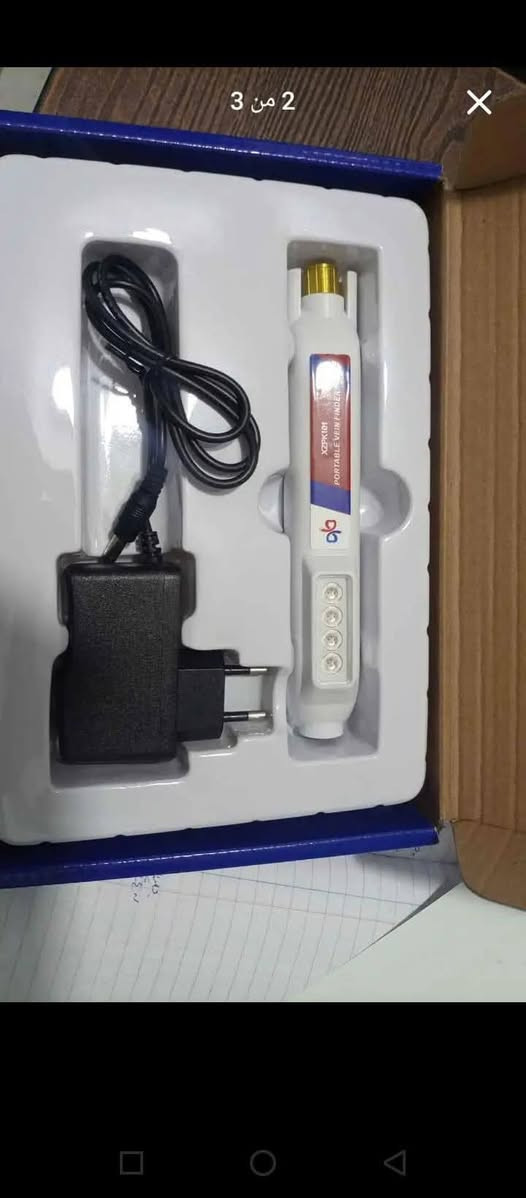 #هام(( توفر من جديد)
جهاز كاشف الوريد 
جهاز Vein Viewer لكشف الوريد في قبضة اليد للصغار والكبار 

((يستخدم لاصحاب الامراض المستعصية واطفال الخدج والاشخاص ظعيفي الاوردة يسهل على المريض العثور على الوريد بسرعة وعدم ادخال الكانولا اكثر من مرة ))

📌إضاءة قوية.
📌بطارية داخلية قابلة للشحن.
📌يعمل بحساس باللمس.
📌إمكانية التحكم في شدة الاضاءة
📌ضمان عام كامل.
الجهاز يصلح للاستخدام في :-
📌معامل التحاليل الطبية.
📌حضانات المبتسرين.
📌العيادات والمراكز الطبية.
📌الاستخدام الشخصي والمنزلي.
#للطلب 
            والاستفسار ***********
