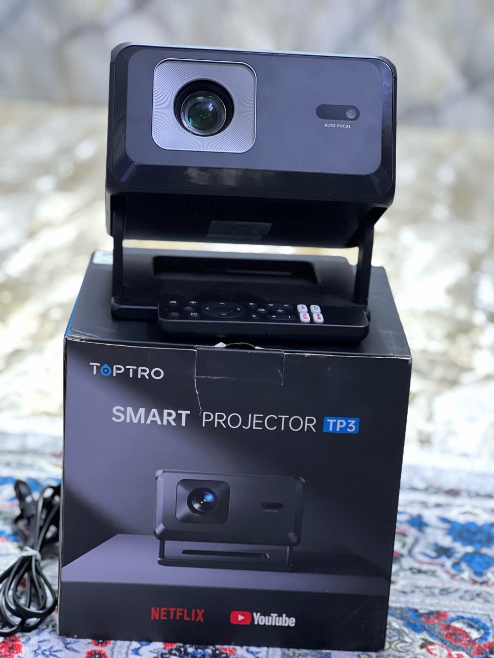 بروجكتر • TOPRO TP3 • استعمال أسبوع