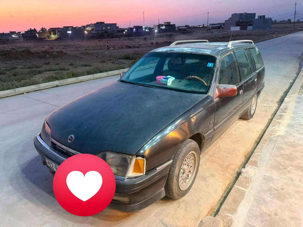 🚗 للبيع – أوبل أوميكا استيشن موديل 1991
🖤 اللون: أسود

⚡ جامات كهرباء

🌞 فتحة سقف

🛞 طخم أمامي وخلفي جديد

🛞 إطارات جديدة
حجمممم المكينة 20 بلادي
⛽ كابون بنزين

📄 بااسمي رقم وسنوية جديدة 

 رقم السيارة نينوى 

🔄 شرط التحويل

📍 الموصل – الجانب الأيسر

 ... حي الزهراء 

هاتف ***********
