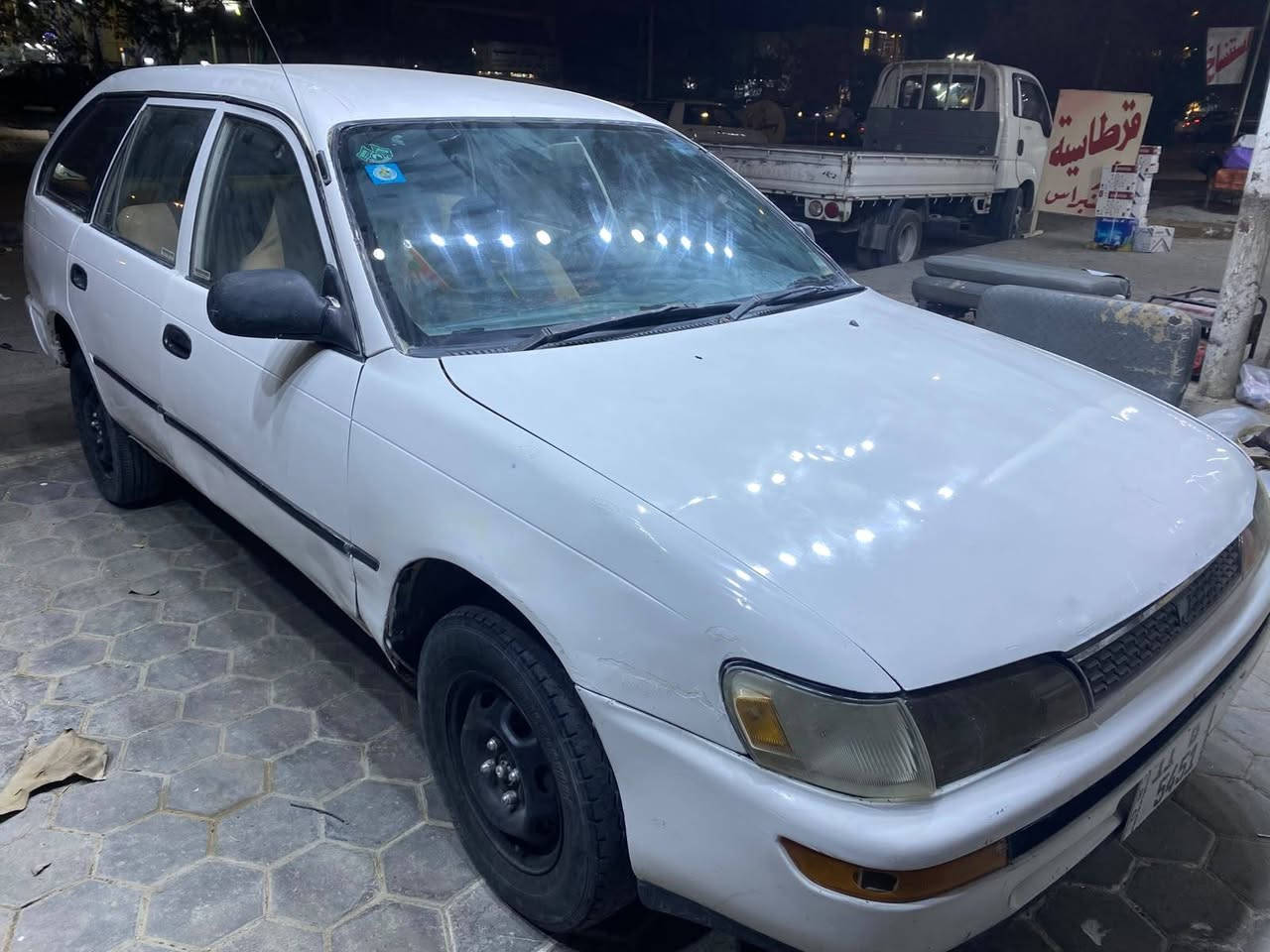 كورلا موديل92 رقم بغداد مميز بسمي سنويه لل31 كير ومحرك جدد حداديه كدام جديده الخلفيه نص عمر تخم تاير جديد كهربائيات شغاله السياره مكفوله من الضربه ومكفوله من الكص والنقل والاصوليات بيه صبغ رشات قليله مكان السياره نجف السعر 35ورقه وبيه مجال قليل للشراي اتصل فقط *********** والرقم الثاني واتساب ***********
