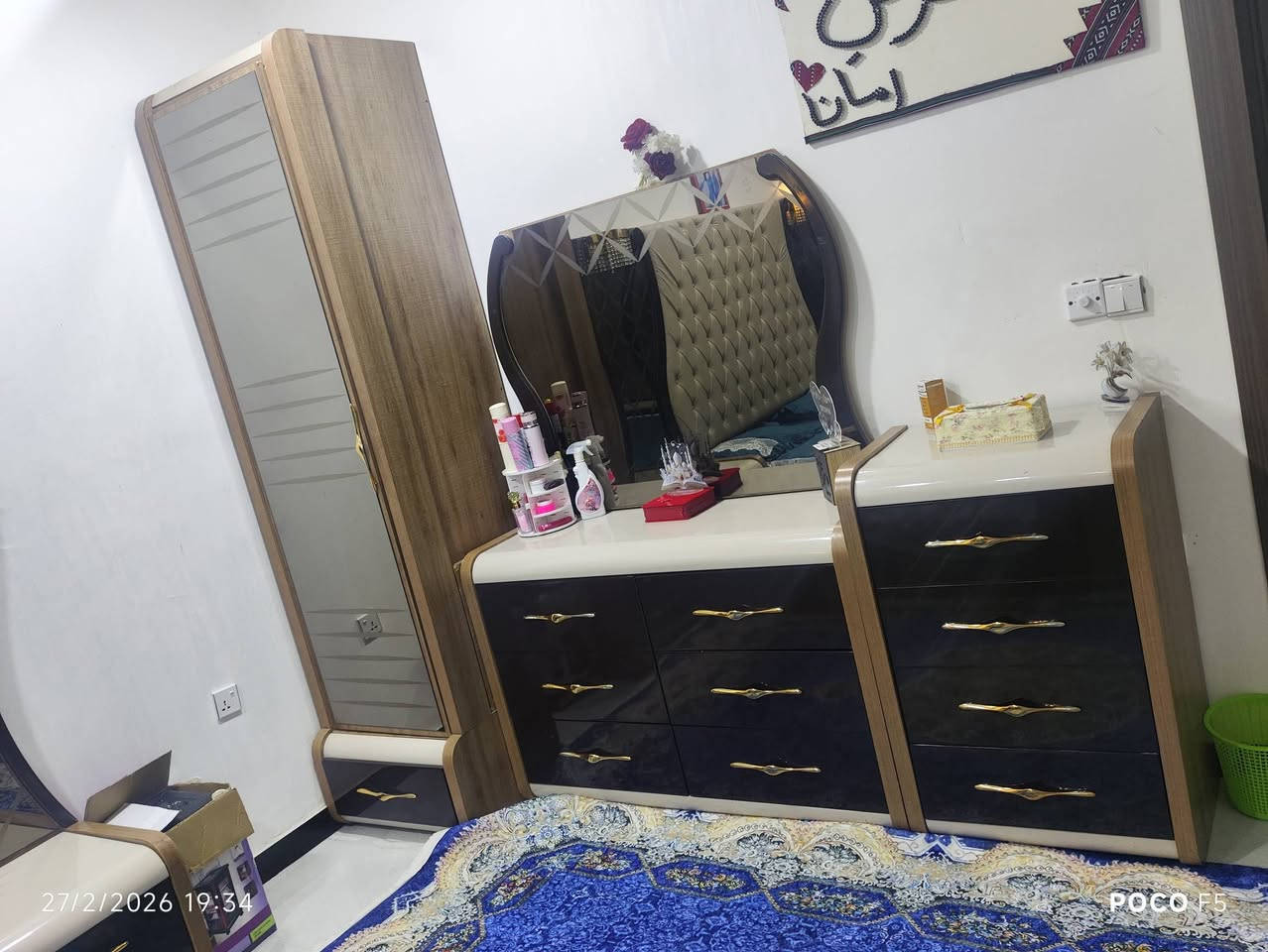 غرفه نوم للبيع ٨ قطعه نضيفه بسعر مناسب ‏‪***********‬‏
