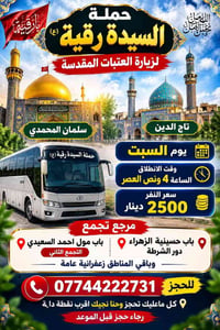 حملة زيارة • السيدة رقيّة • باب حسينية الزهراء