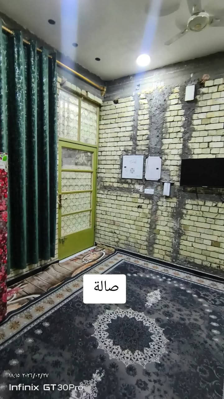 سلام عليكم
نصف قطعة للبيع ركن مربع مساحة 72 متر واقع حال 75 مدينة الصدر قطاع 70 قريبة عل شارع سعر 135 الاتصال لو الاستفسار ***********
