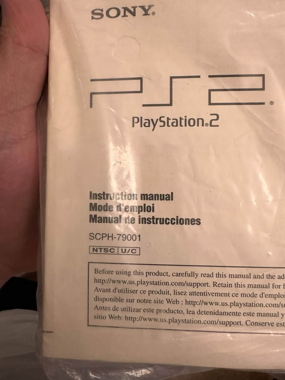 PS2 سليم • ريجن امريكي • ملحقات أصلية