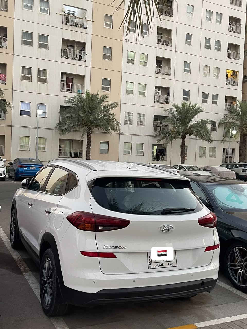 توسان خليجي كاصد موديل 20 ماشيه 96 كم كامل موصفات عده الفتحه مكان بغداد بسمي السياره رقمي ***********.  السعر 195 قفل
