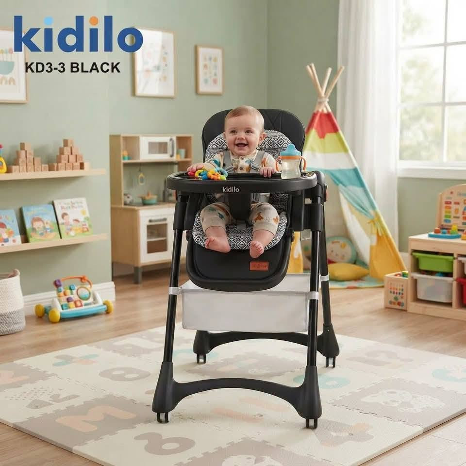 🔥🔥#متوفر_لدى_بيت_الطفل 🏠👶
كرسي طعام ماركات متنوعة وضع منام وجلوس  ارتفاع متغير دبل فراش راحة تامة للطفل 

العنوان . واسط . الصويرة . حي المعلمين . محلات المتنزه الصويرة . مجاور مرطبات حاتم ابو الدوندرنة 

للاستفسار و معرفة الأسعار مراسلة البيج او 
فايبر و أتساب ***********📞📞

#توجد_خدمة_توصيل🛵🚲🛵

نص مكتوب في الصور:
- kidilo
- KD3-3 BLACK