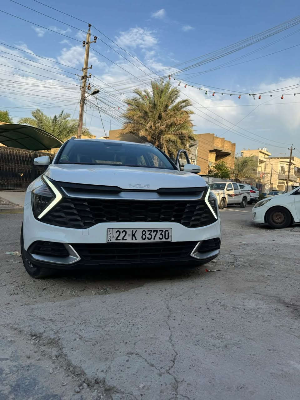 كيا سبورتج 2024 للبيع خليجي بيه فقط قليل بالباب السايق وباب الخلفي بي على كد شخط  سياره اسبيره ما نازل برغي بلمكينه ممفتوح كفاله
رقم اربيل تحويل ثاني يوم هزه وكلشي جديد باسمي السياره نص فول ماشيه 60klm السعر 181
وبيه مجال حك الجيه
بغداد :حي اور
الرقم :***********
