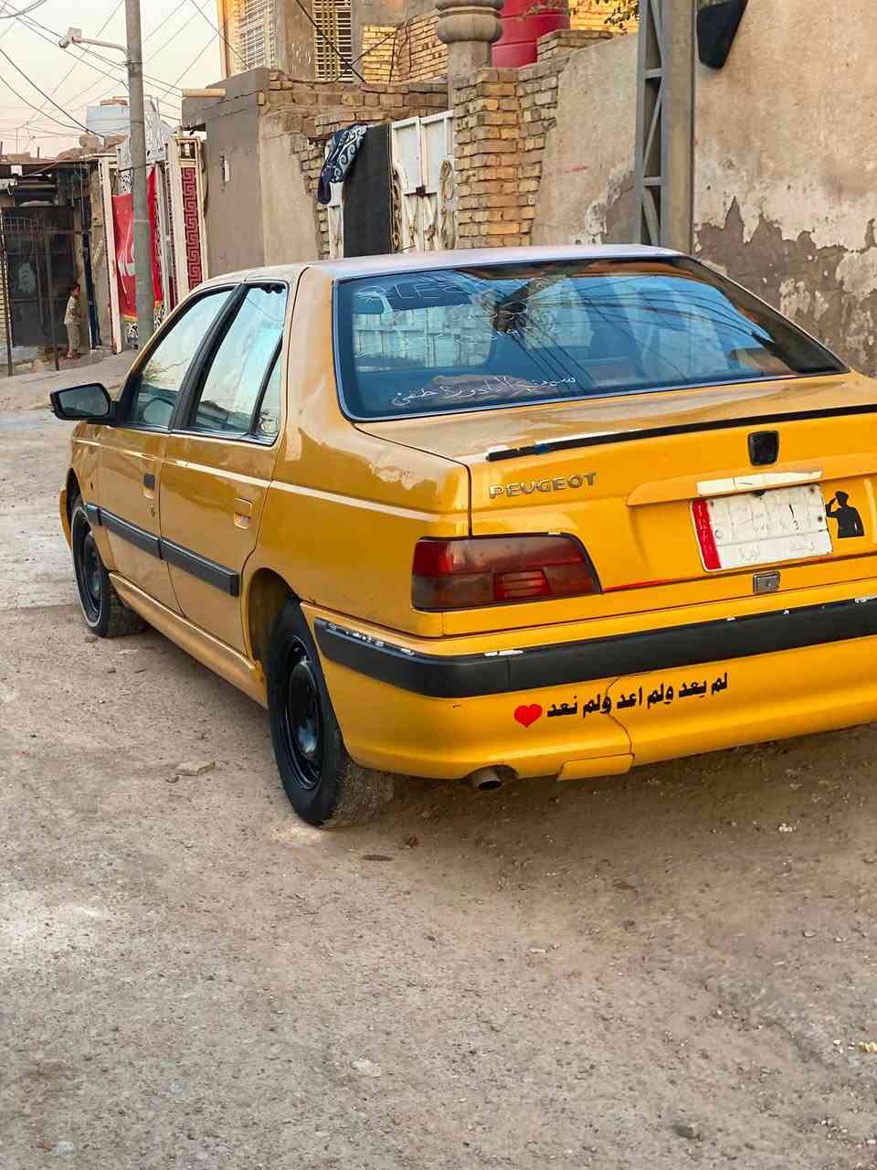 @إشارة
بيجو بارص مديل ١٦ رقم واسط سنويه ٢٩ مصفره غرامات السياره حلو بيها تنقيص بلمحرك والتبريد فقط غاز والجاملغ الأمامي بي بارد فقط السعر ٣٠ وبيها مجال قليل مكان السياره العماره واتساب *********** وترهم مراوس بادوات ملكه شاهينه
