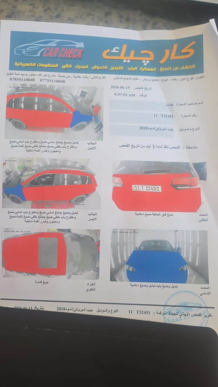 جيب ٢٠١٨ • سونار • مكينة وكير