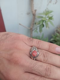 خاتم مرجان • قديم • صياغه يدويه