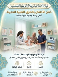 ختان بالليزر • بدون جراحة • عيادة عباس طلال
