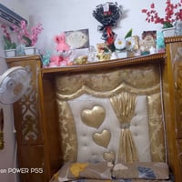 غرفة نوم • خشب درجة اولى • بيها مجال