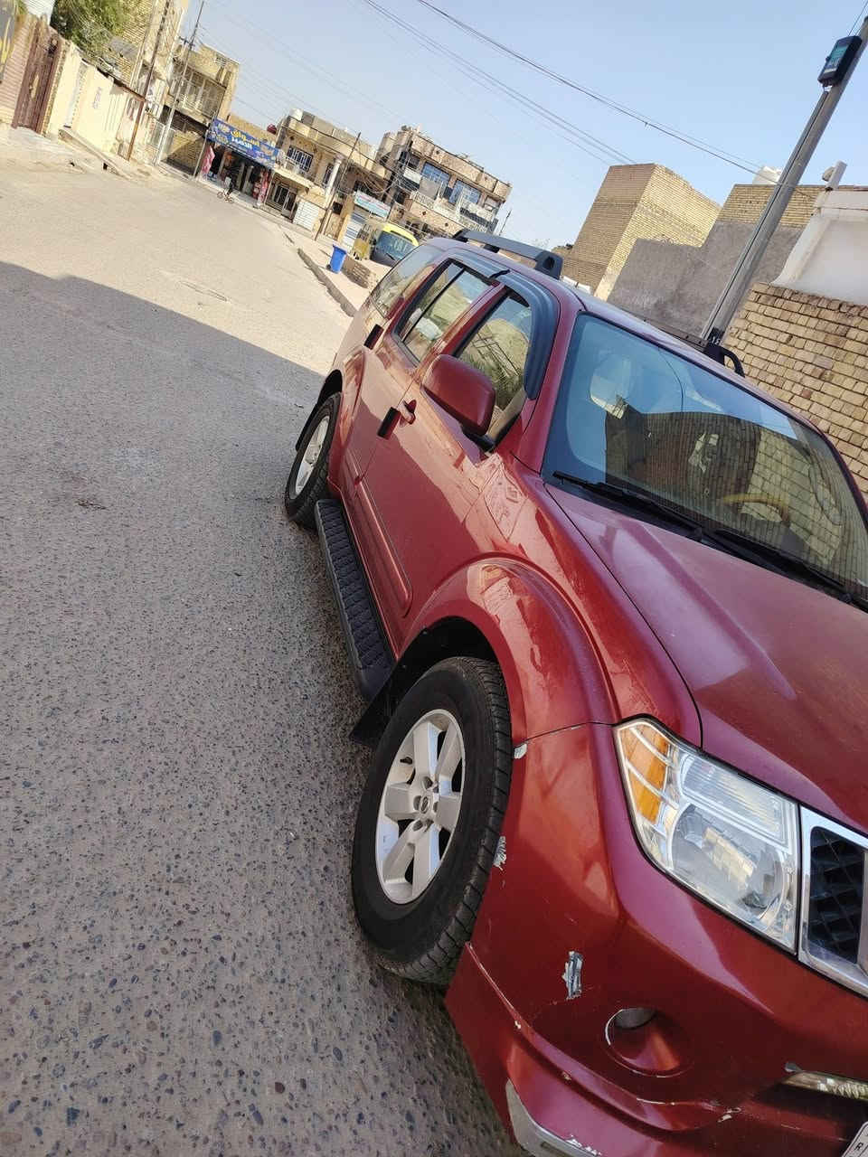نيسان باتفندر 2009 وارد امريكي جاهزه بيه ٢ قطع وبنيذ قم بغداد بسمنه  مبدل ٩٠ وبيها مجال ***********مكان سياره ميسان
