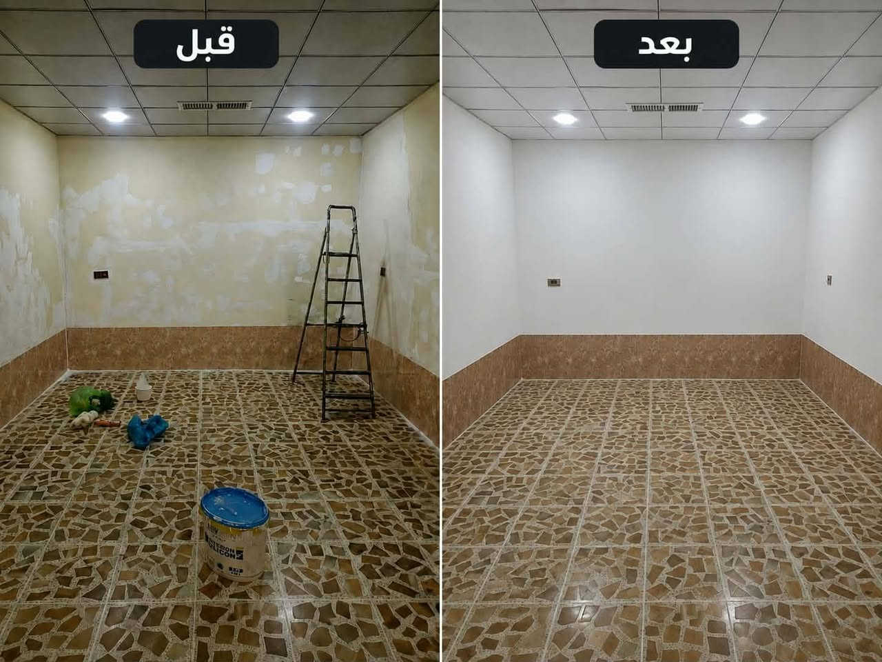 لعمل كافة الاصباغ الداخلية والخارجية والابواب والشبابيك ومانع الرطوبه 
للتواصل ***********
