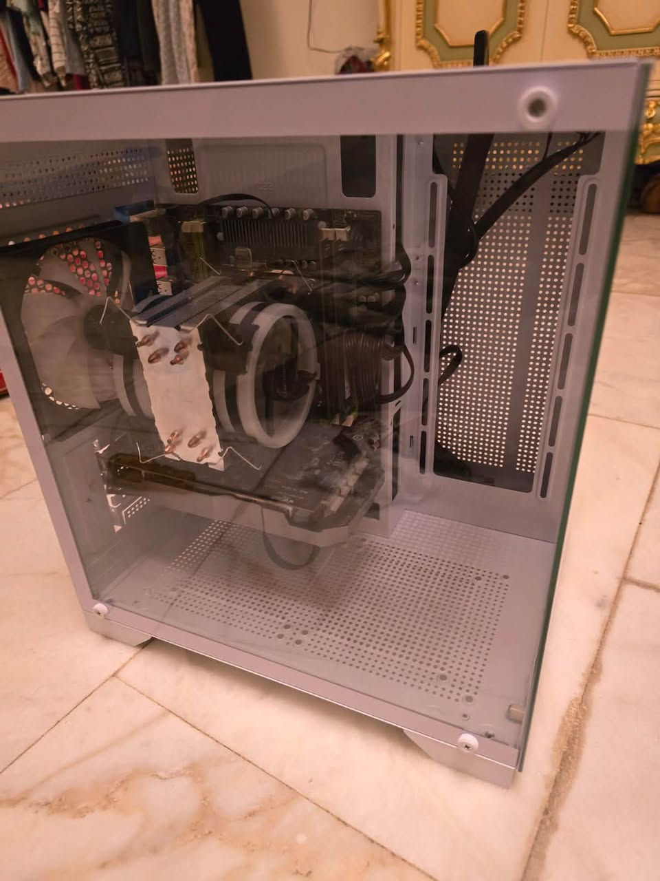 كرت شاشه 1050ti
m.2 256+ssd 256 تخزين
قابل الزيادة 1n)
مزود طاقه 550 واكط
Intel(R) Xeon(R) CPU E5-2660 v معالج
كيس 8 فانات تكدر تشتري

سعر 300

تواصل واتساب 
***********
