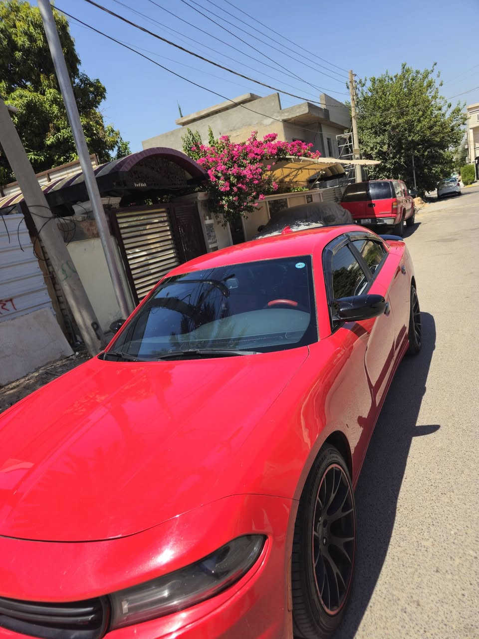 دوج جارجر 2017 sxt🚘🚘
لون  احمر
رقم سليمانية 

مواصفاتها 

تو ويل
شاشة كبيرة
كشنات كهرباء 
كشنات تدفئه + تبريد
مري هيتر
تشغيل عن بعد+دخول ذكي
بصمة ابواب وصندوق  
داخله كلين السياره 

ملاحظة // السيارة بيها اربع قطع صبغ بدون دواخل
بجم كبس 
السعر *180*

للاستفسار خاص او
***********
***********
واتساب او اتصال
