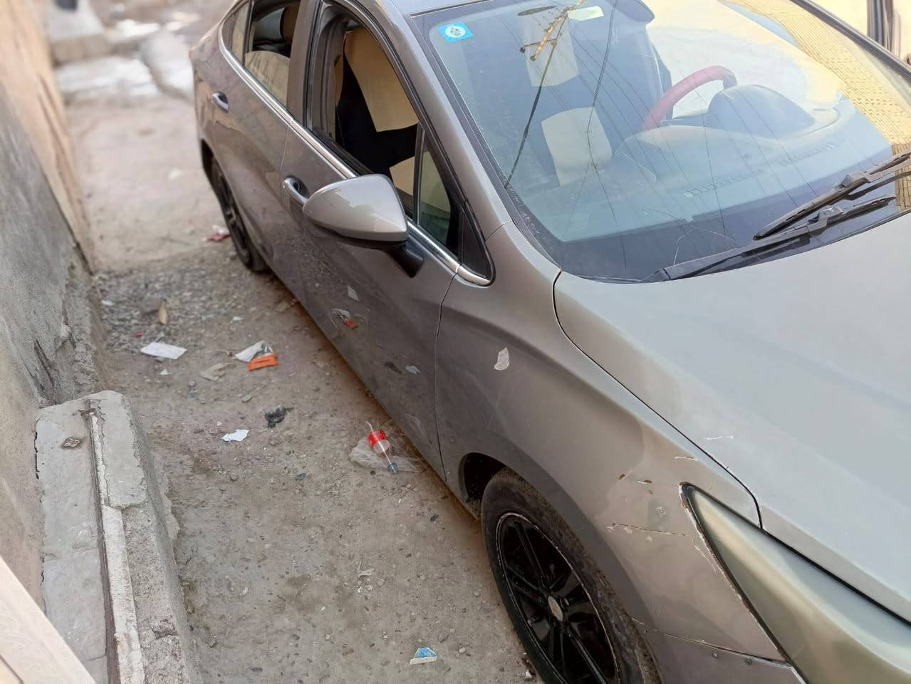 مساء الخير🌙 👍 شوفرليت كروز مديل 2018بسمي مكان بغداد زعفراني سعر/73/بيه مجال {>***********¢
