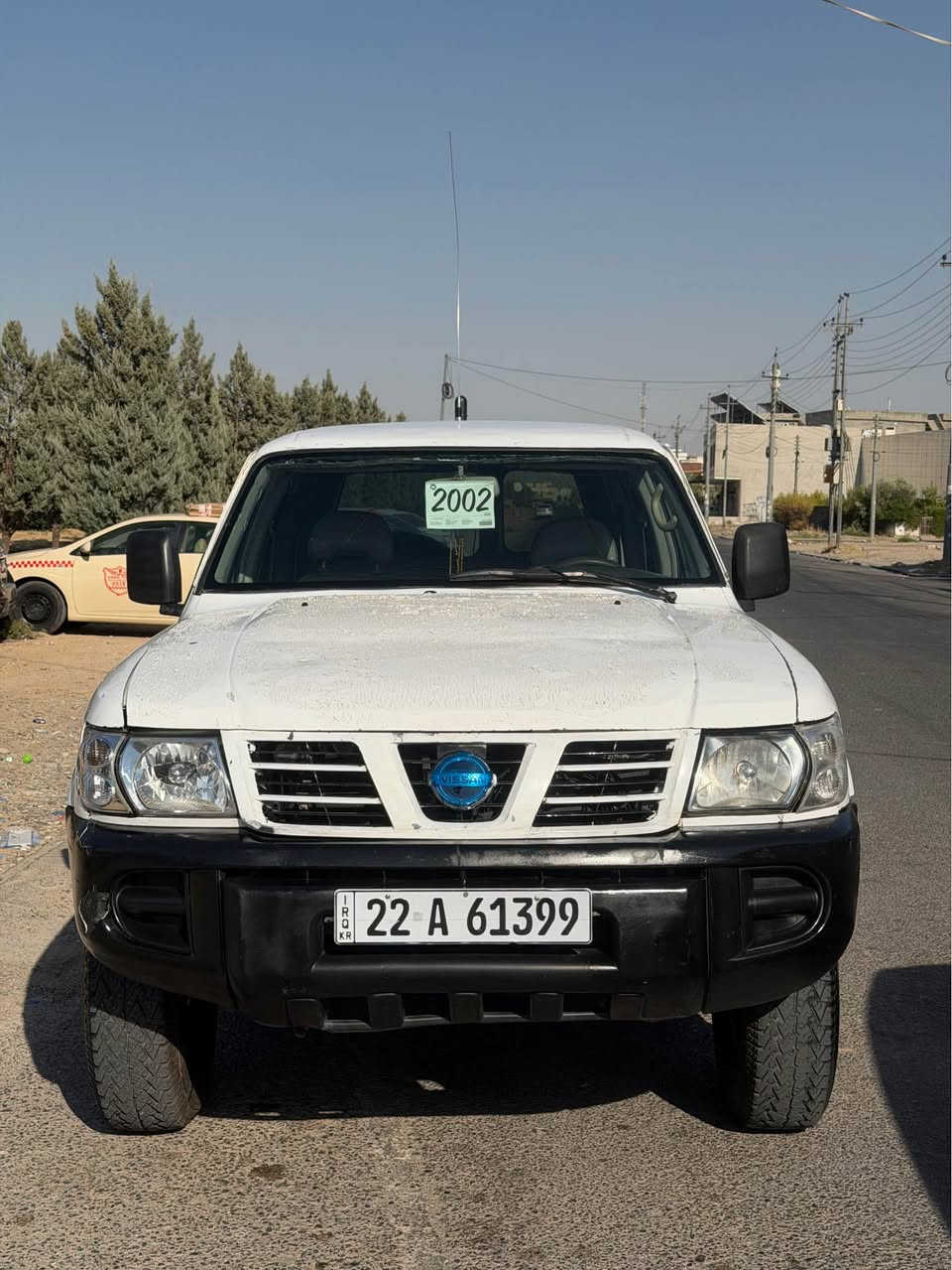 نیسان پاترۆل دوهەزارو دووی محسن سەیارەکە بەلایەک دا کەوتوە واتە شانی دایاوە وەکو سبوخ حامە سەیارەکە ریکەوە بێمەسرەفە گشت گیانی خازو بنزینە دەبل ئەکسلی بەشەرت تەبریتی بەشەرت ژ.م*********** أربيل, العراق
