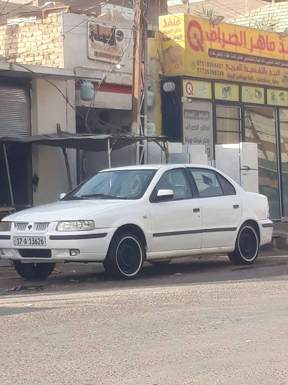 سمند موديل ٢٠١١ بيه خيط بخار         رقم نكلزي مالكه بغداد مداور ثاني يوم أريد مراوس بكيه اذا اكو وحسب قناعه كيه بنكو  *********** السعر ٢٦قفل
