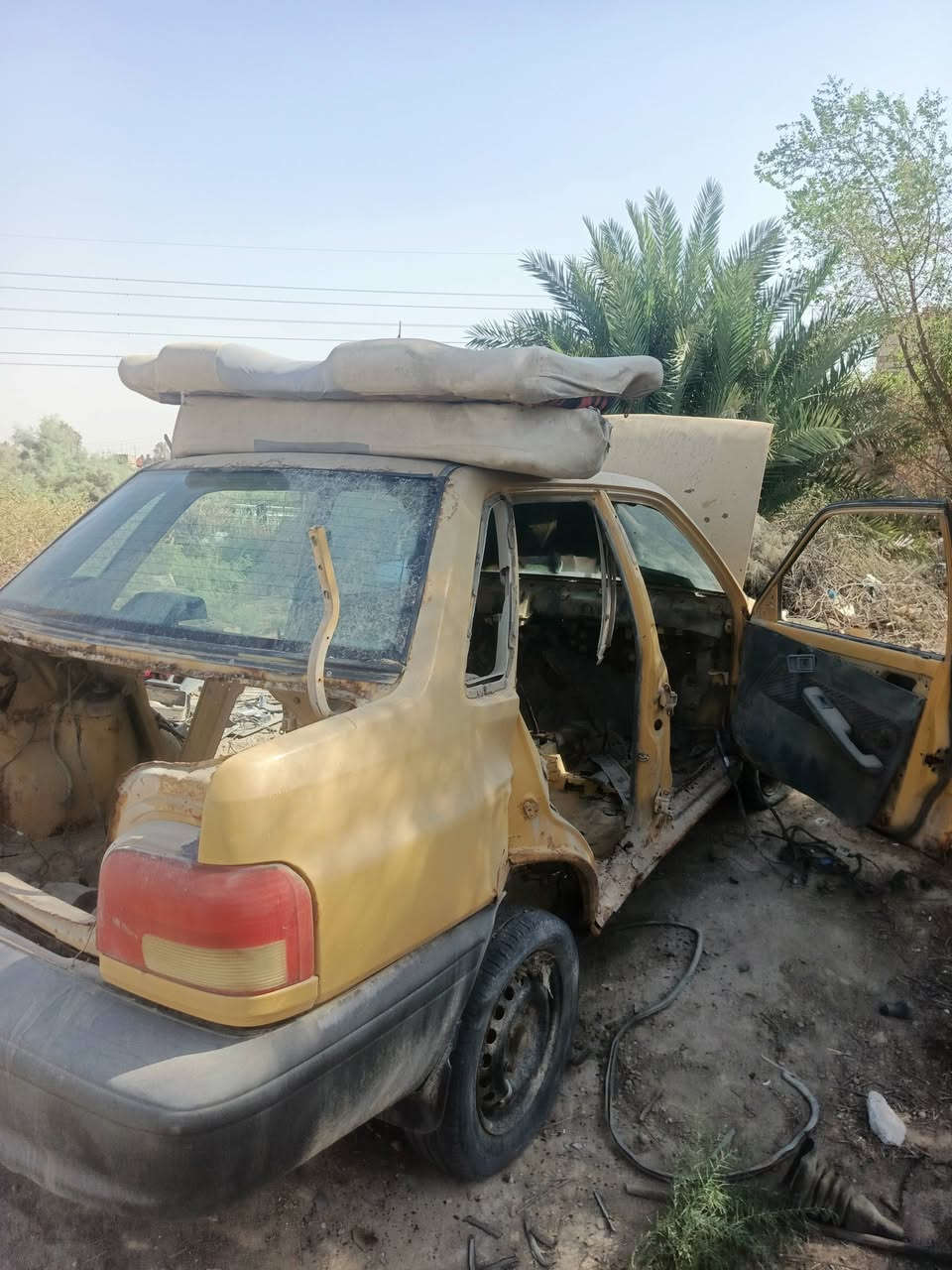 سايبه   البيع
شتريد   موجود 

 كير عل ١٣٠قفل وي البديل 

 مكينه  ٢٢٥

وي القديم 

بيبان ٤انضاف 

قبق جنطه  ب٢٠نضيف حيل

بنيد   نضيف ١٥

دشبول  شغال ع فحص ب ٢٥ 

 دبلات  ب ٢٥ الزوج 

سطاب اكسن الزوج ب ٤٠  انضاف حيل

ارضيه مال سايبه   جديه  ب١٥ 

 مكاني دوانيه  

استفسار خاص

***********
