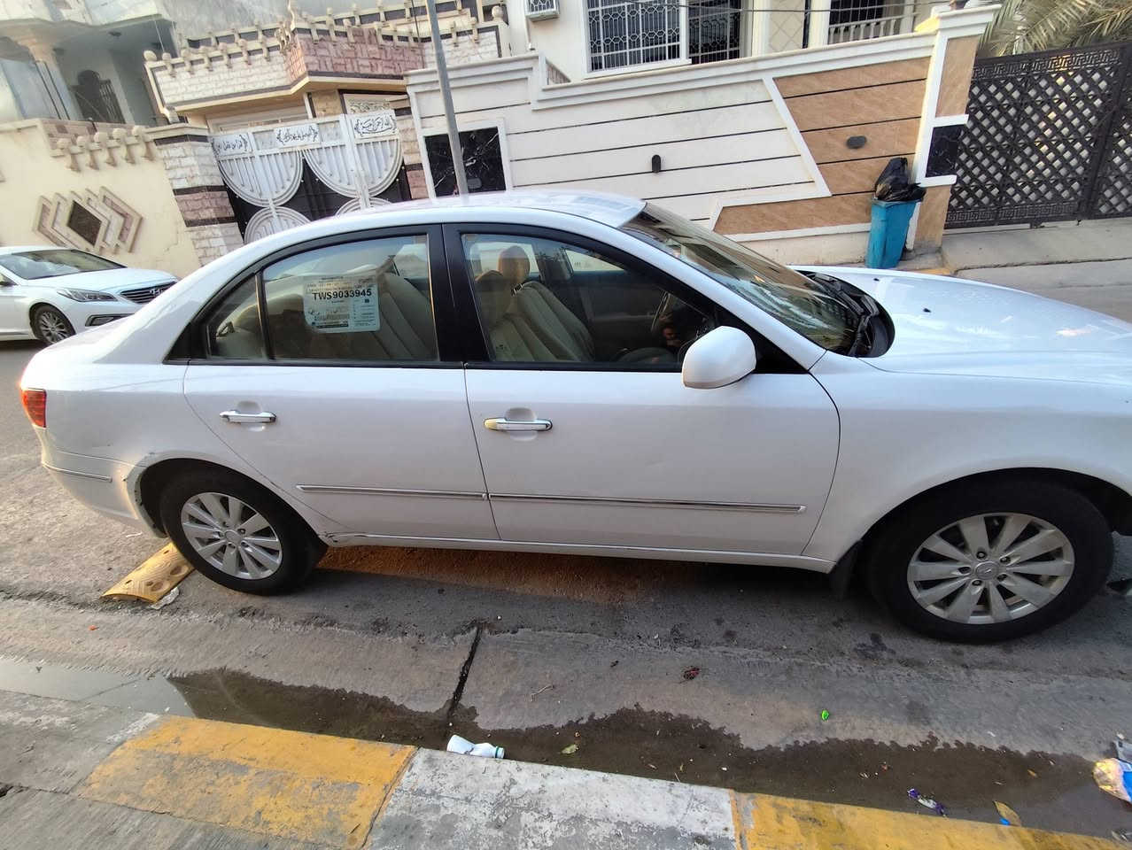 سوناته خليجي للبيع موديل 2009 محرك 2400 دوش المرغوب بيه صبغ 3قطع بدون حادث ومعجون صدر تبريد كير فول رقم بغداد السياره كلش حلوه السعر 108وبيه مجا

***********
***********
