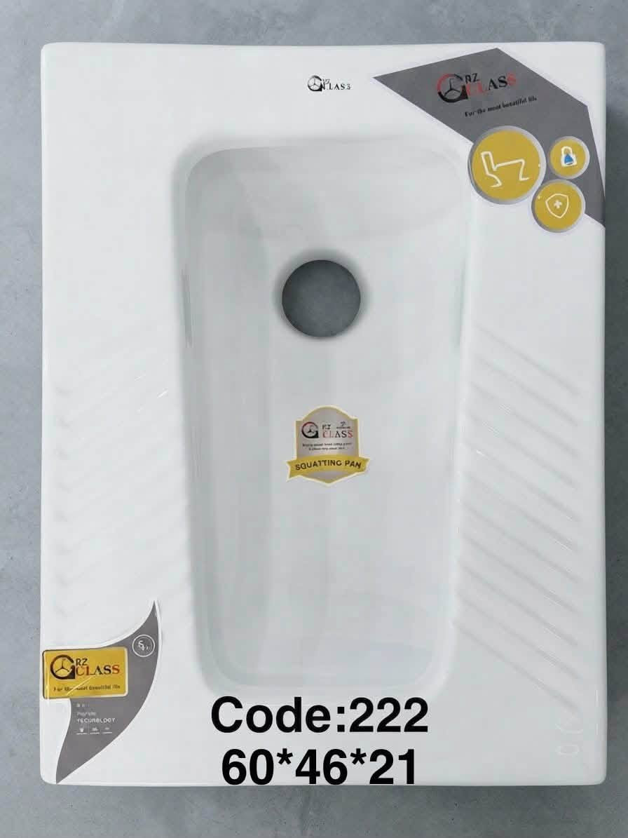 ✨ مقعد شرقي ماركة جي كلاس ✨

💎 طلاء تيتانيوم فاخر
⭐ درجة أولى وبجودة ممتازة
🔥 تصميم أنيق ومتين
🚿 خيار مثالي للحمامات العصرية

📍 معرض المصطفئ للصحيات الحديثة
بابل – مدينة القاسم – شارع الحولي قرب مدرسة العلا
📞 *********** | ***********

🛍️ بيع بالجملة والمفرد

نص مكتوب في الصور:
- RZ GLASS مقعد شرقي جودة عالية .. راحة تدوم كود المنتج 222 60*46*21 كود المنتج 111 62*45*18 كود المنتج 333 60*45*20 خامة بورسلسين عالية الجودة سهل التنظيف مقاوم للكلس تصميم عصري RZ GLASS For the most beautiful life
- Code:333 60*45*20
- Code:222 60*46*21
- Code:111 62*45*18