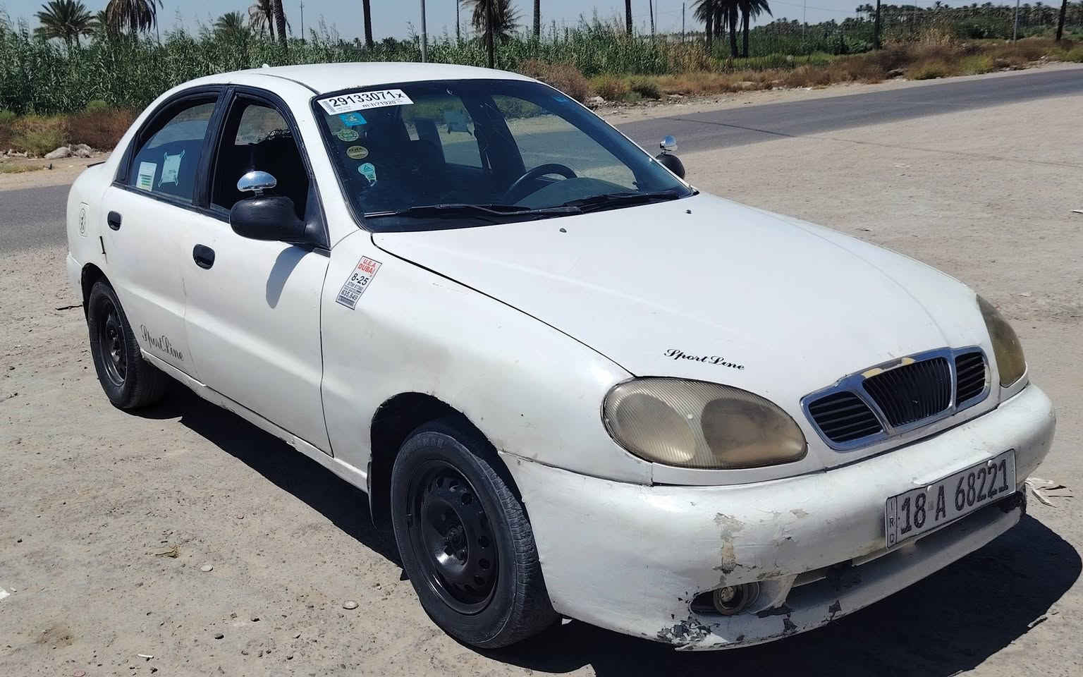 دابو لانوس موديل ٢٠٠٠ كير عادي
رقم بابل انكليزي هزه جديده
محرك وكير جدد
حداديه حيل نضيفه
باور ومشط جدد
غرفتها كلش حلوه
تايرات نضاف باتري جديد
كهربائيات شغاله
والكشر كدامك السعر ٢١
وبيها مجال قليل مكان السياره ابو غريب
 خان ضاري ***********
