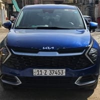 كيا سبورتج EX 2023 وارد امريكي ضرر موضح بصور امامي وخلفي بدون شواصي ول...