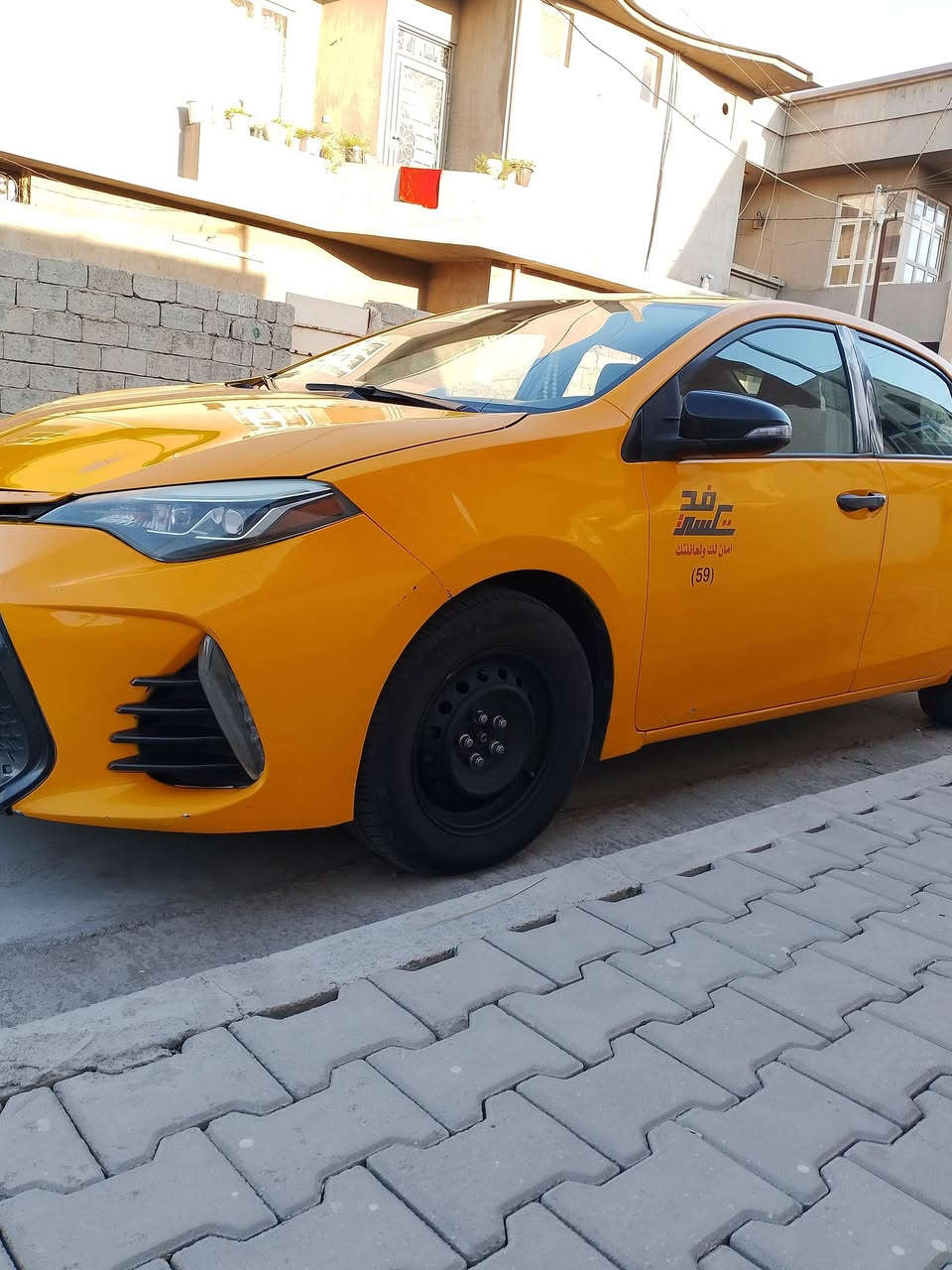 للبيع كورلا ١٩ تكسي رقم بغداد s بيها ثلاث قطع جاملغين وبنيد بدون اي دواخل لا شواصي لا تكم سياره جاهزه مبيها اي نقص  ***********
