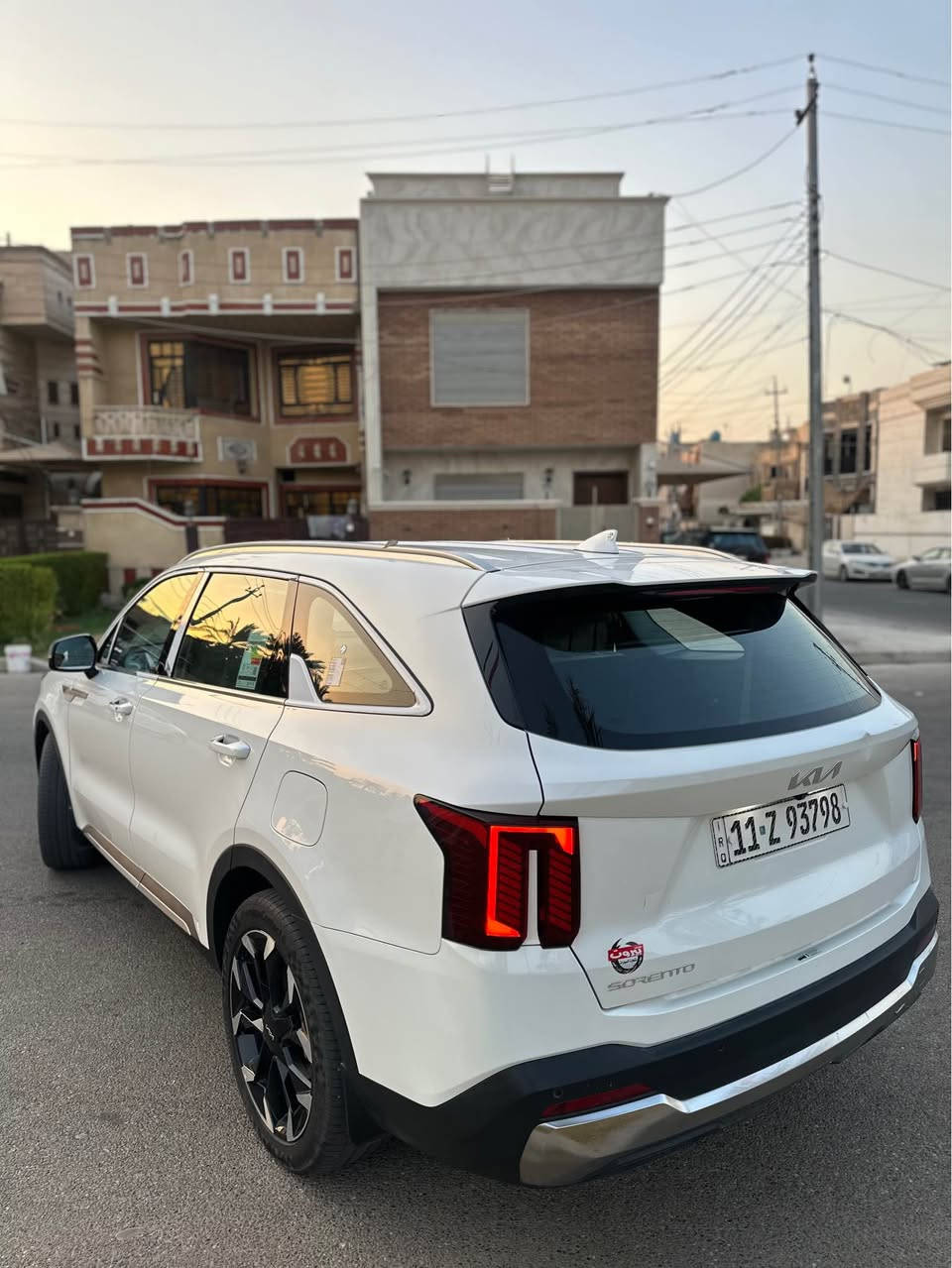 كيا سورنتو 2025
مكفوله من صبغ بارد تبديل ( فقط 3 رصعات بسيطة )
‎

‎ مكينه 3.5 \ V6
ماشيه 24000 Km
مرقم بغداد باسمي تحويل ثاني يوم 
‏‎بصمه 
تشغيل عن بعد 
شاشه كبيره 
كير ماوس 
هندبريك كهرباء 
مقعد الامامي كهرباء 
‎3 قطع تبريد
‎7 راكب 
‎تحكم ستيرن 
‎مريات كهرباء 
‎يدات نيكل 
‎شاحن موبايل 
‎بلوجكتر 
‎ويل كروم حجم 20‏‎
مكاني بغداد الكرخ
السعر 290 وبيها مجال  
*********** بغداد, العراق
